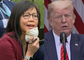 Trump basın toplantısını terk etti