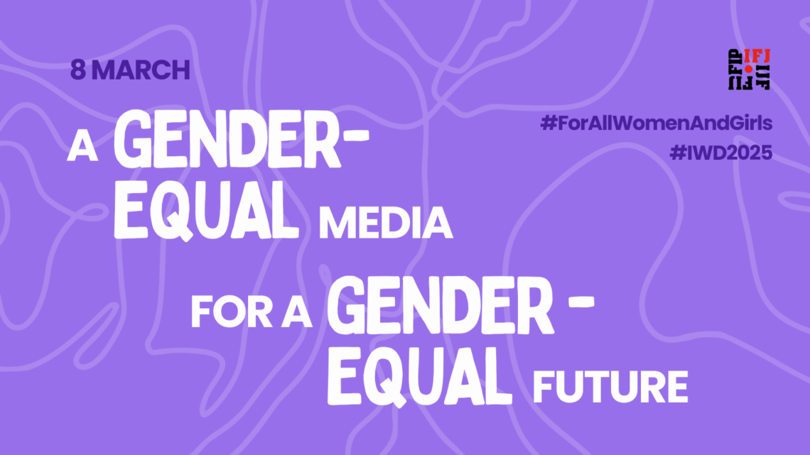 IJA stands for gender-equal media and a gender-equal future