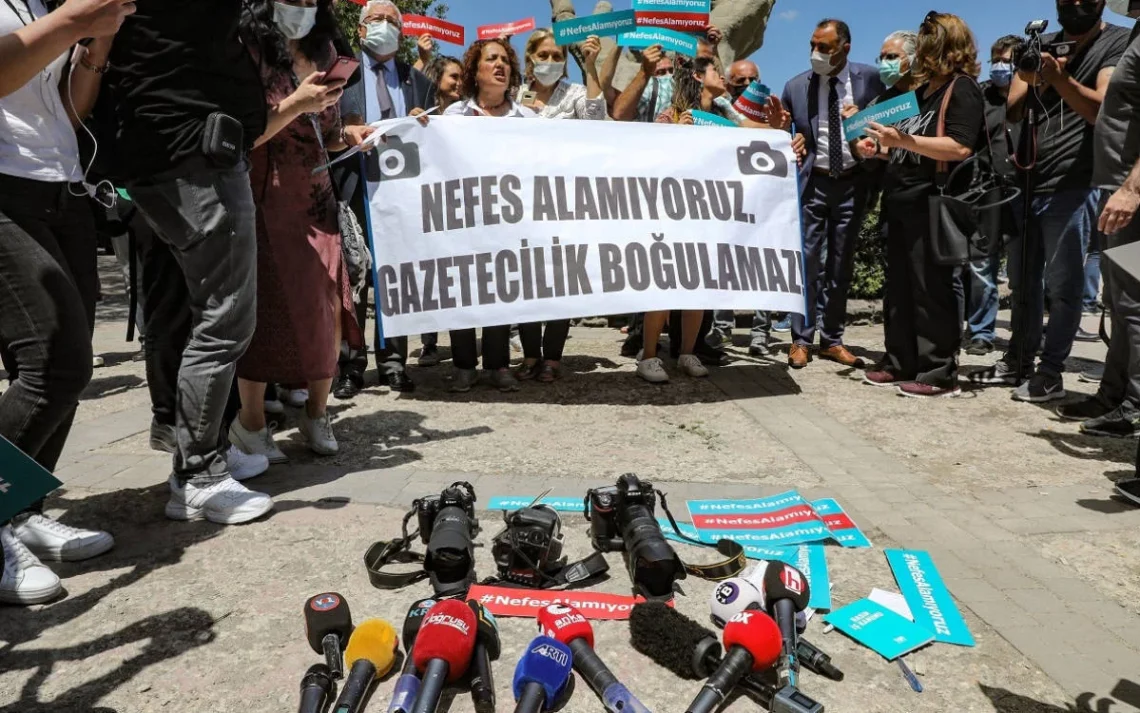 Türkiye, AB aday ülkelerinde basın özgürlüğünü en çok ihlal eden ülkeler arasında