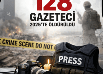 2025’te 128 gazeteci ve medya çalışanı öldürüldü