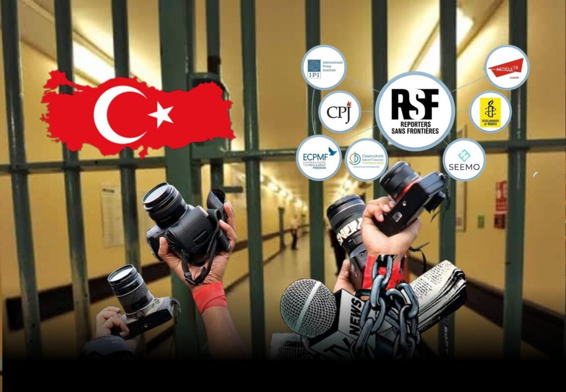 RSF ve uluslararası kuruluşlardan Türkiye’ye çağrı: “Bağımsız medyaya yönelik baskılar sona ermeli”